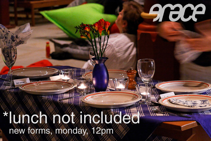 *lunch not included flyer
